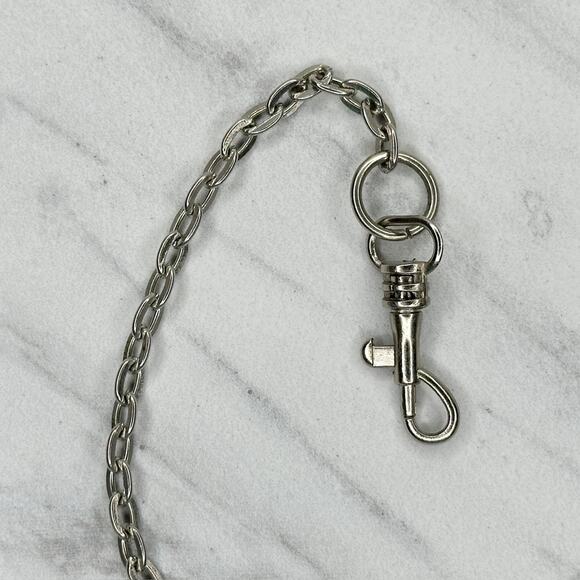 Silver Tone Oval Link Chain Purse Strap 46" Crossbody Bag Replacement ✨ - Picture 11 of 11